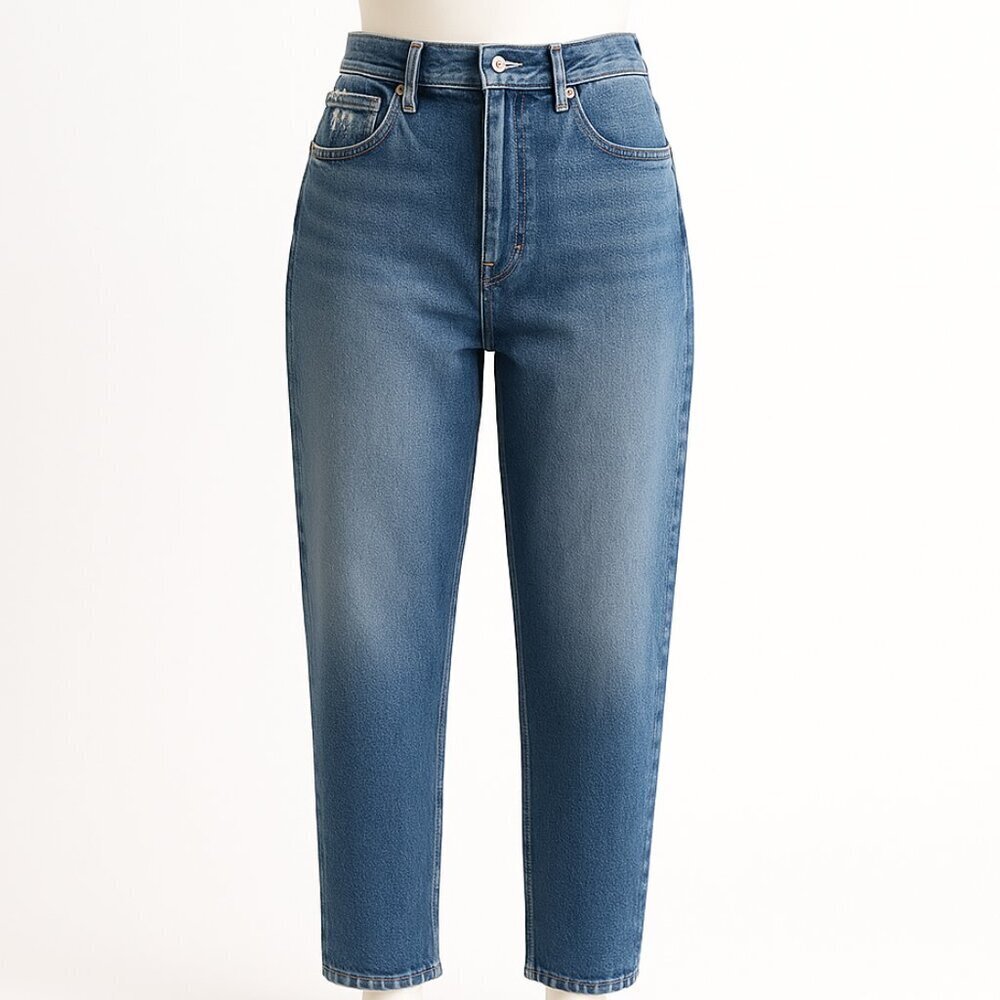 Boyish Women's Size 30 The Toby High-Waist Tapered Leg Jean in Silverado NWT